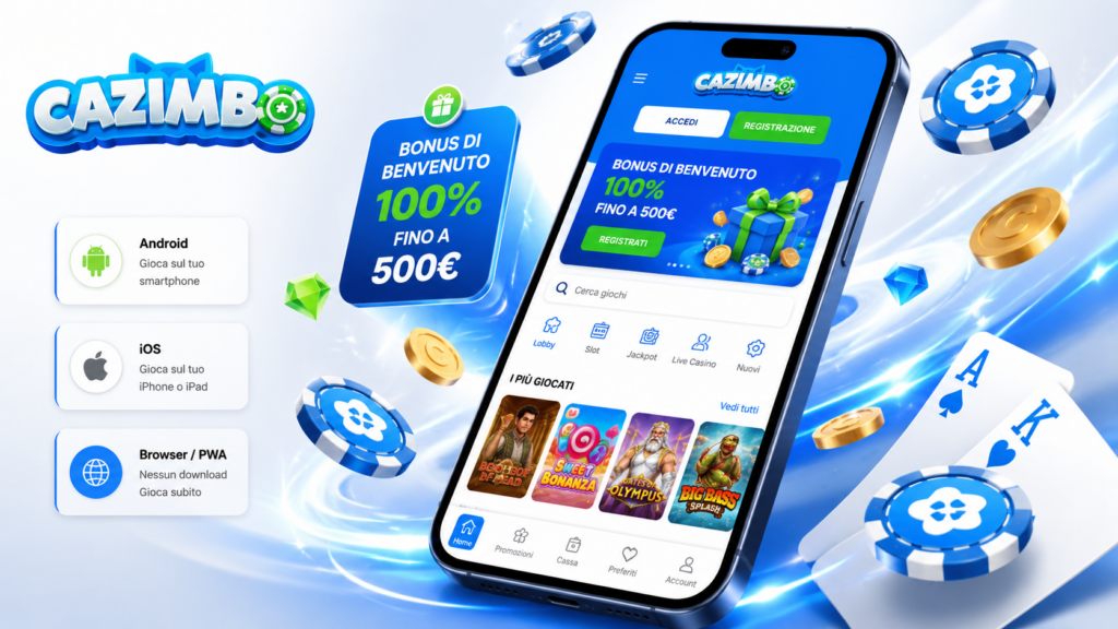 Cazimbo App: Guida Completa per Giocare da Mobile su Android e iOS